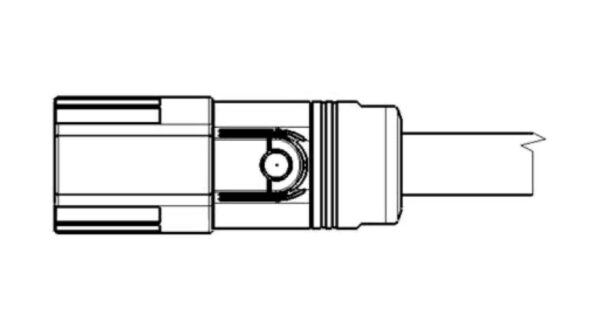Motorspindel Verbindungskabel M17 Sensor