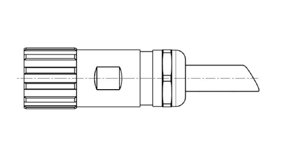 Motorspindel Verbindungskabel M23 QL